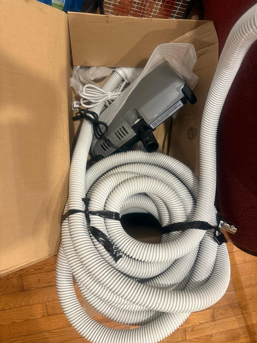 Central vacuum system