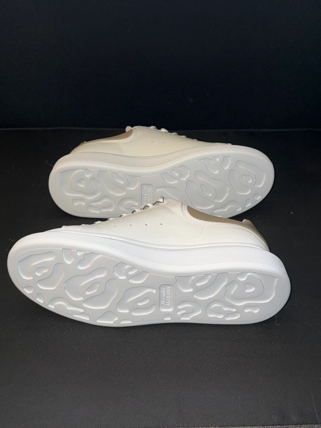 Alexander McQueen Oversized Sneakers - White/Tan - photo 5