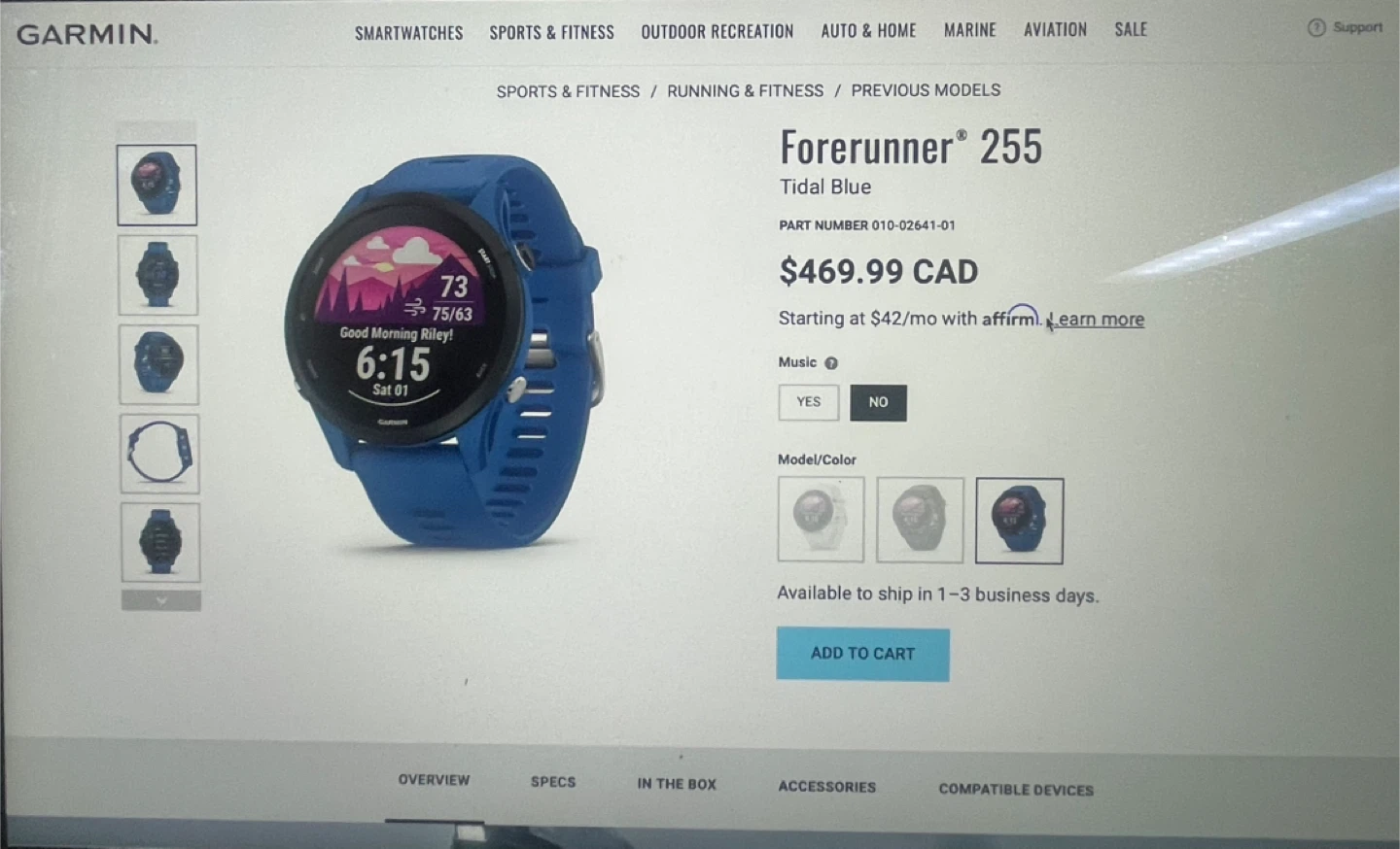 Garmin Forerunner 255 Smartwatch - photo 5