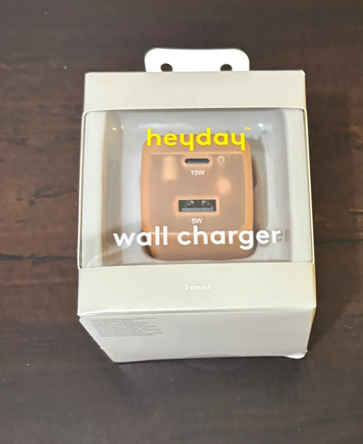 NEW & CLEARANCE-heyday Wall Charger with USB-C and USB-A Ports