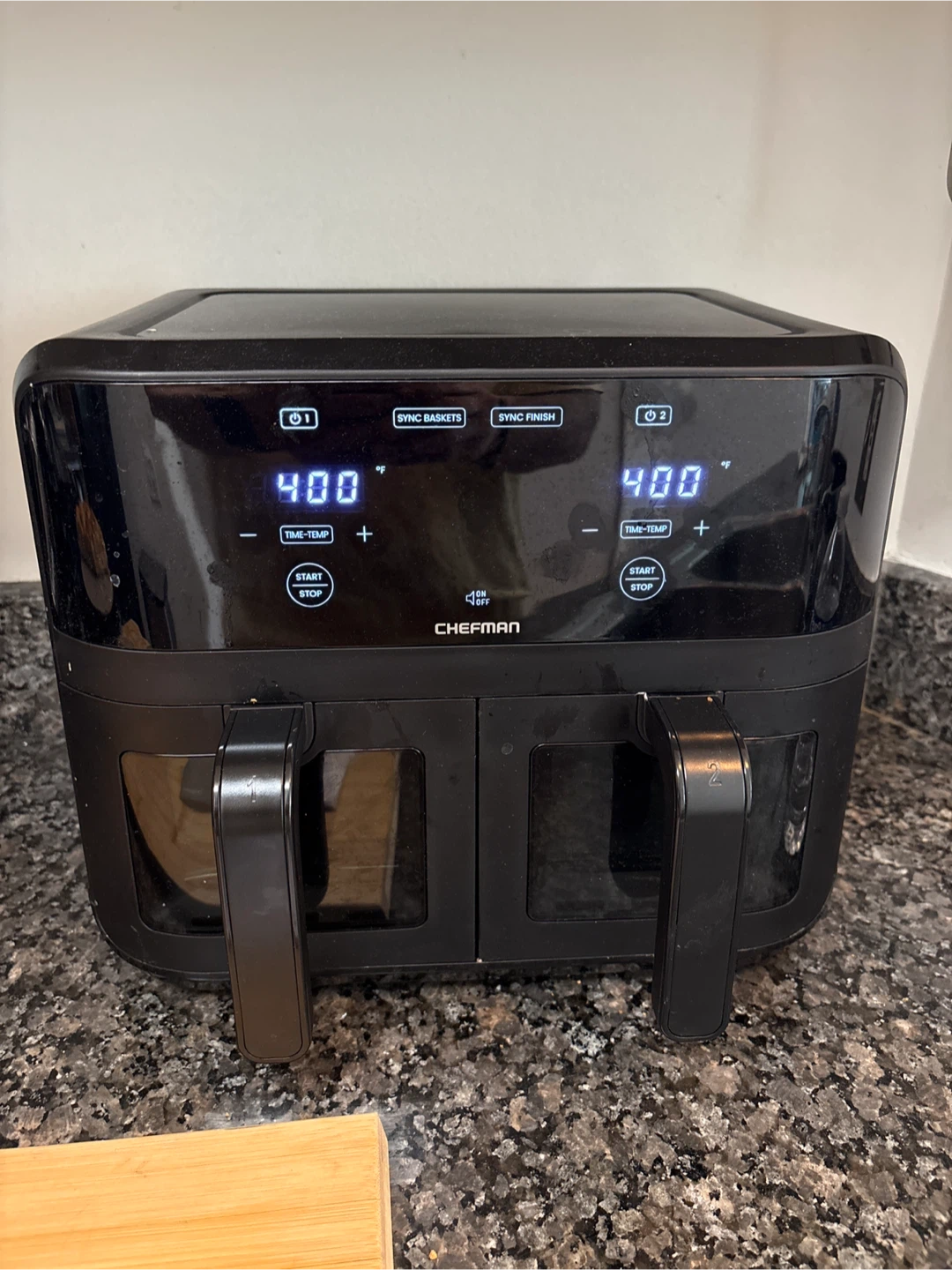 Chefman TurboFry Touch Dual Window Air Fryer