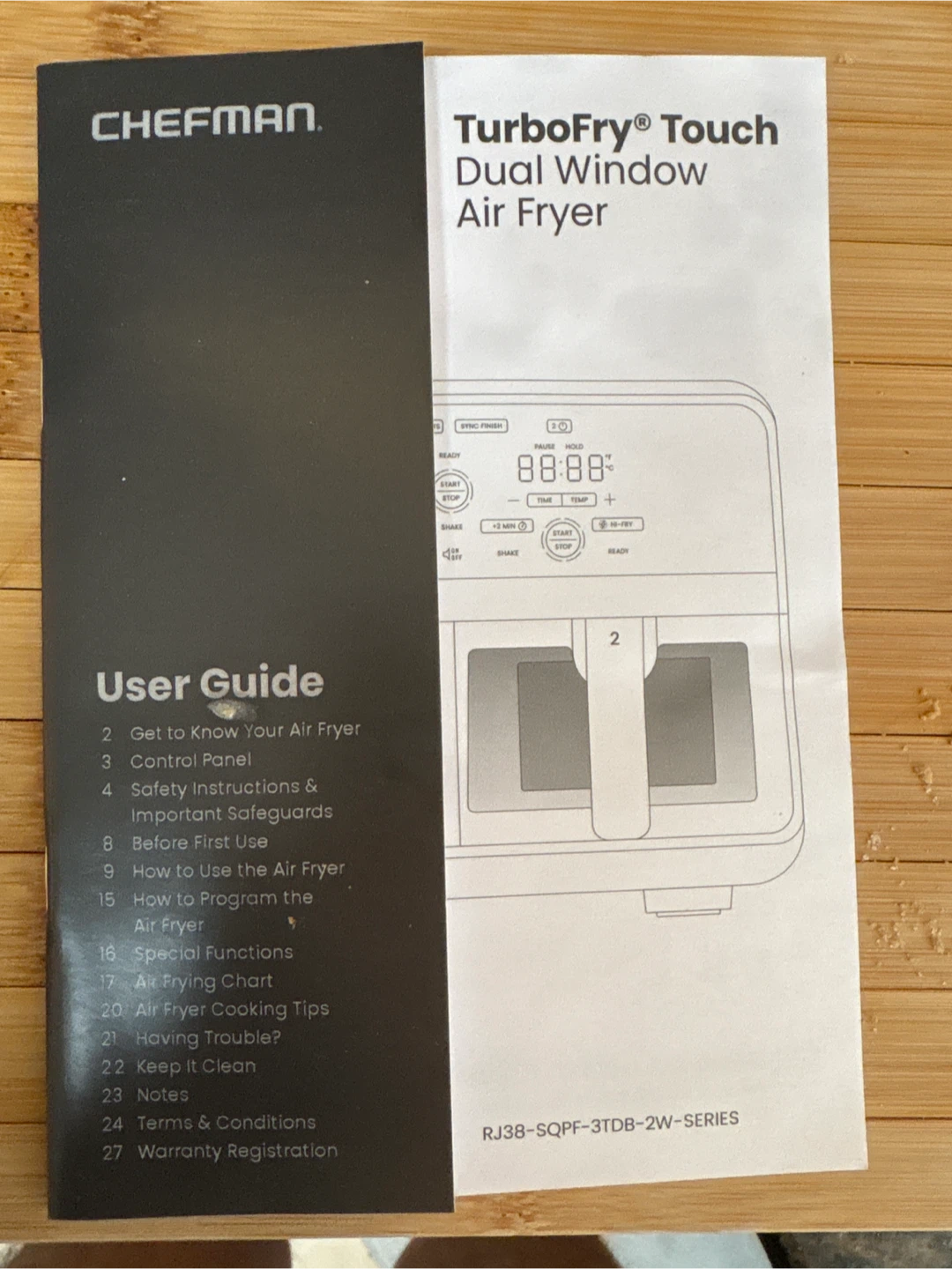 Chefman TurboFry Touch Dual Window Air Fryer - photo 2