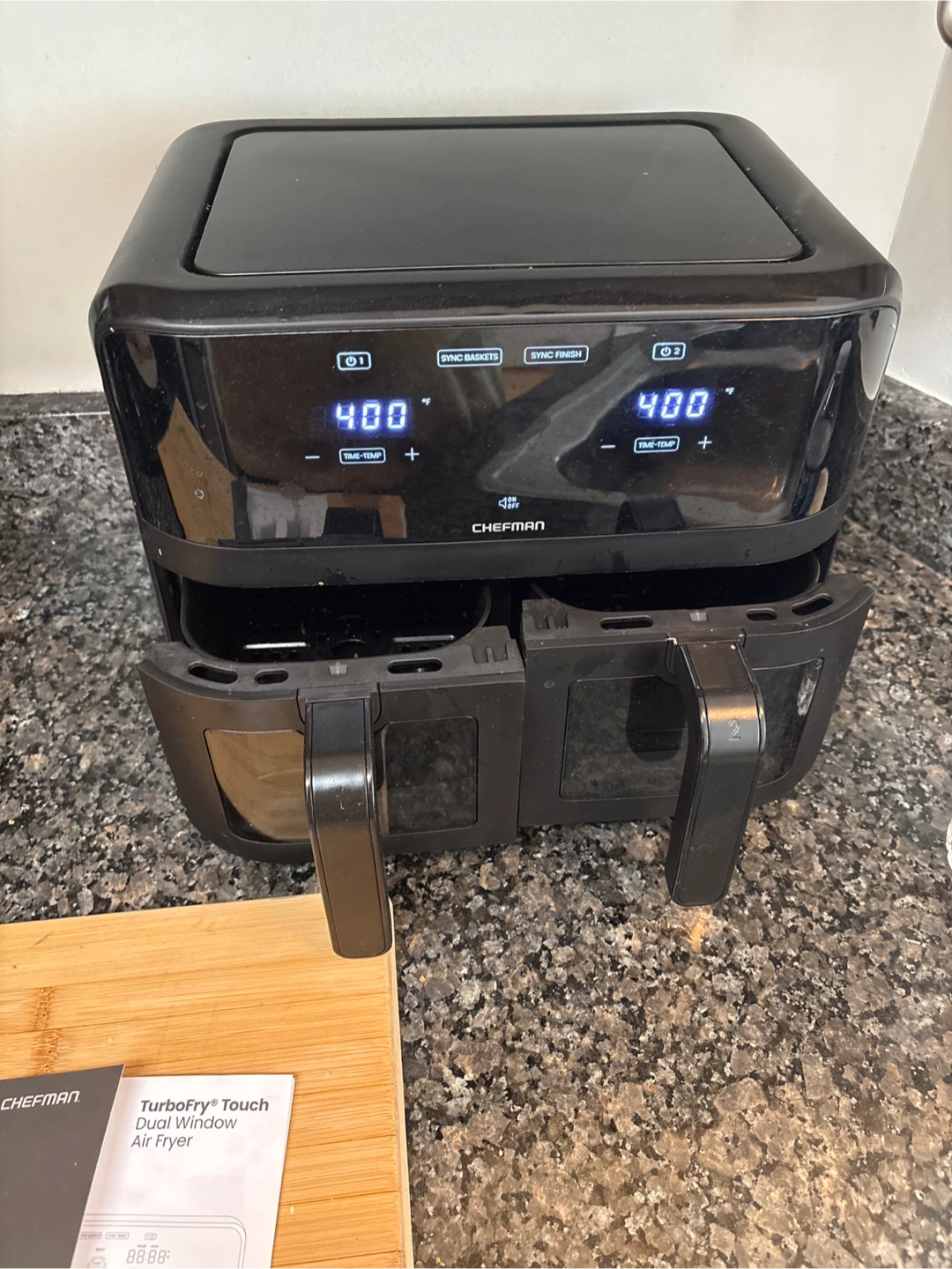Chefman TurboFry Touch Dual Window Air Fryer - photo 4
