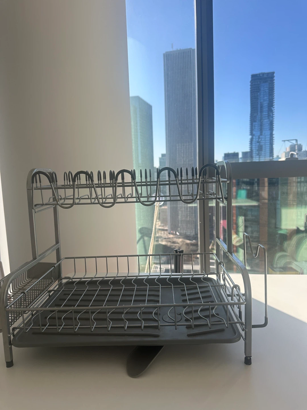 2-Tier Metal Dish Drying Rack - photo 4