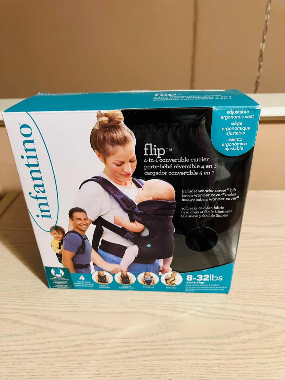 Infantino Flip 4-in-1 Convertible Carrier