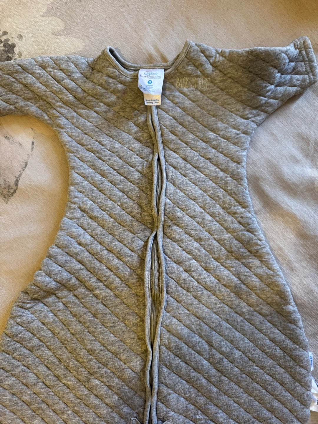 Halo SleepSack Easy Transition Quilted Sleep Sack Medium Grey