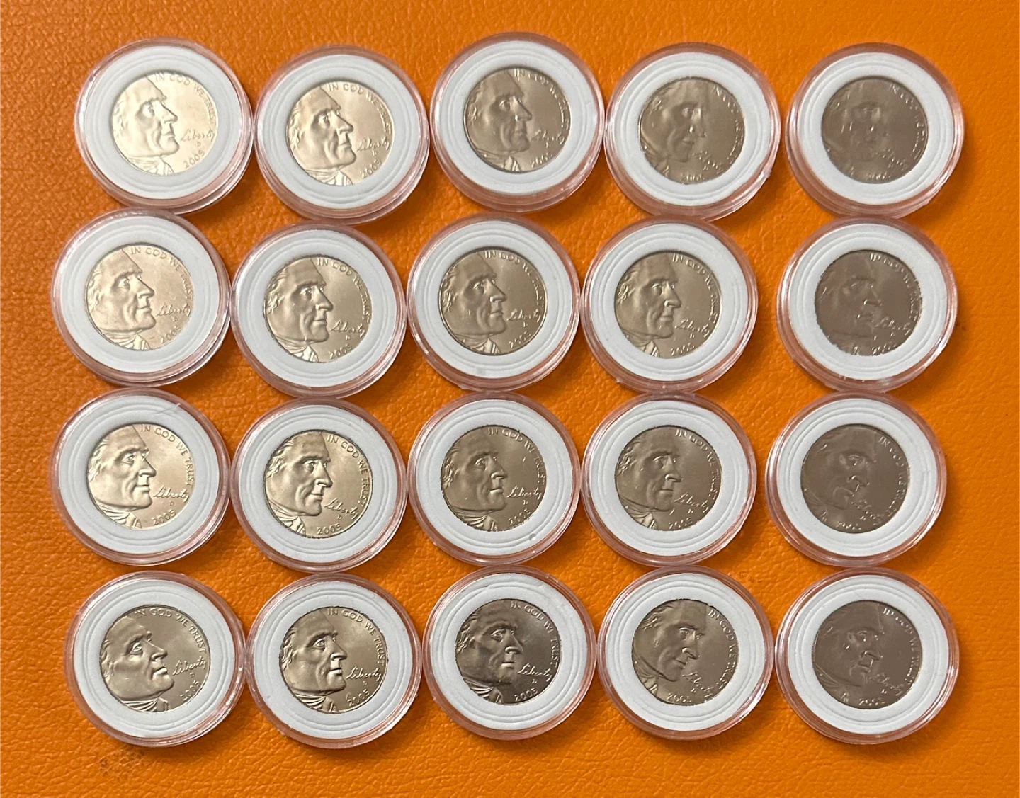 USA Lewis & Clark RARE 2005-DJefferson Nickel (15 total)