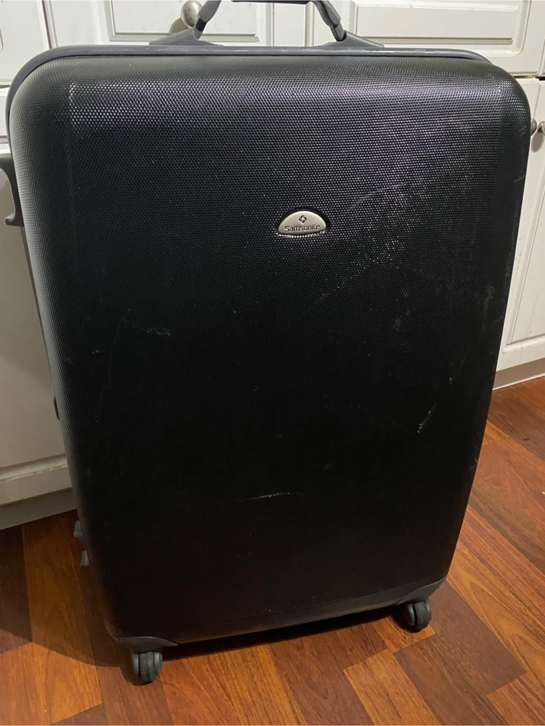 Black Hardshell Spinner Luggage Suitcase - photo 2