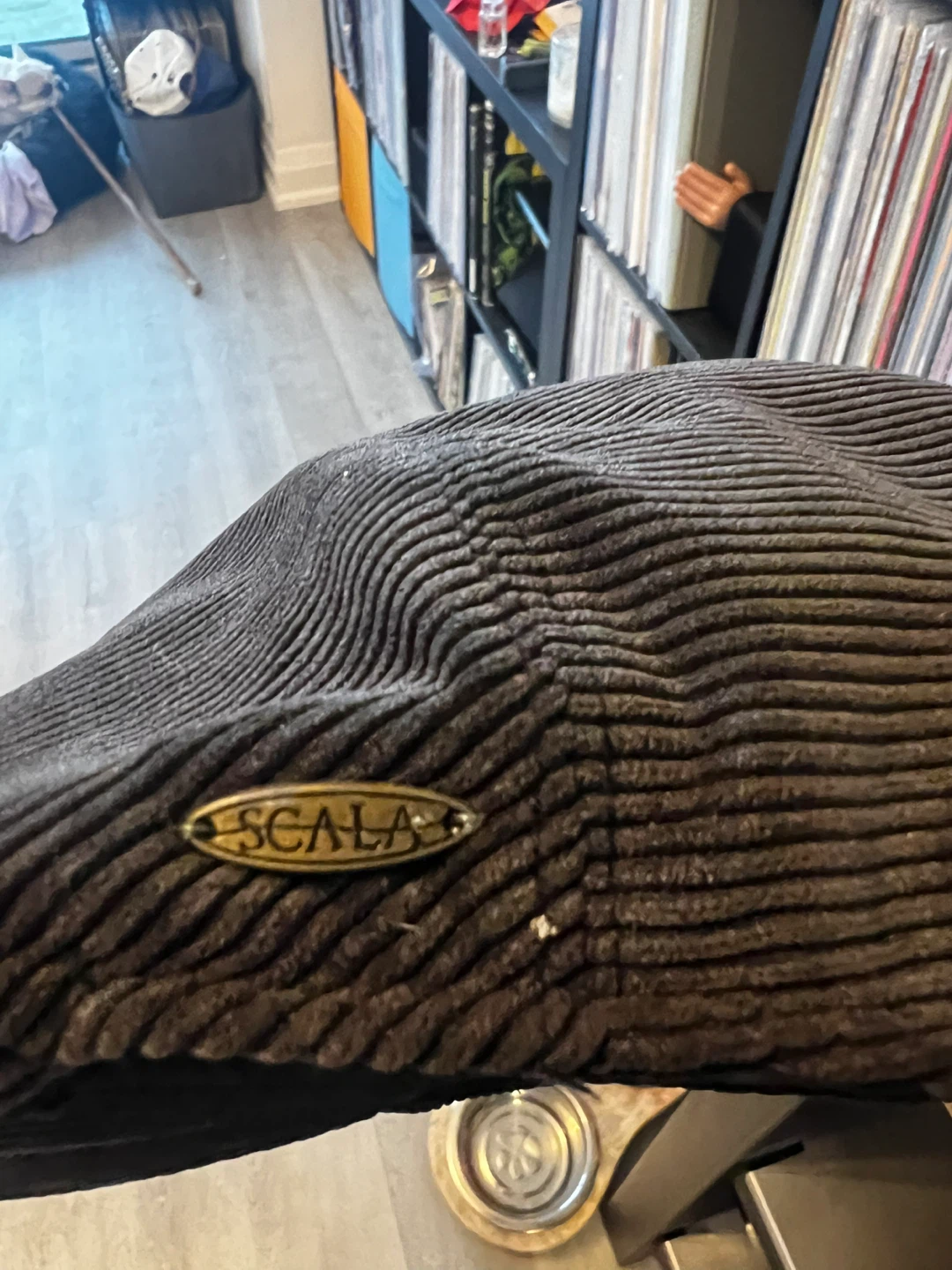 Scala Corduroy Flat Cap - Size L - photo 3