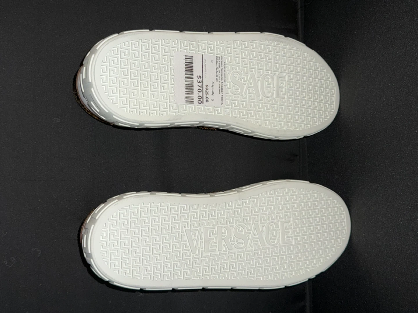 Versace Greca Embellished Nylon Sneakers - photo 4
