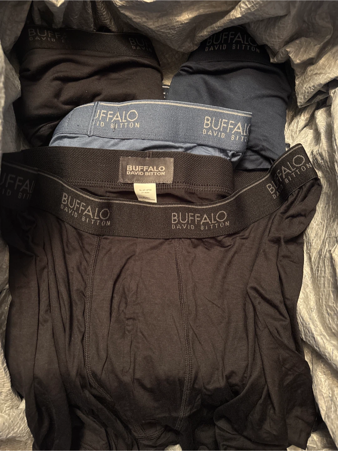NWOT 4pc Buffalo David Bitton Men's Boxer Briefs XXL)