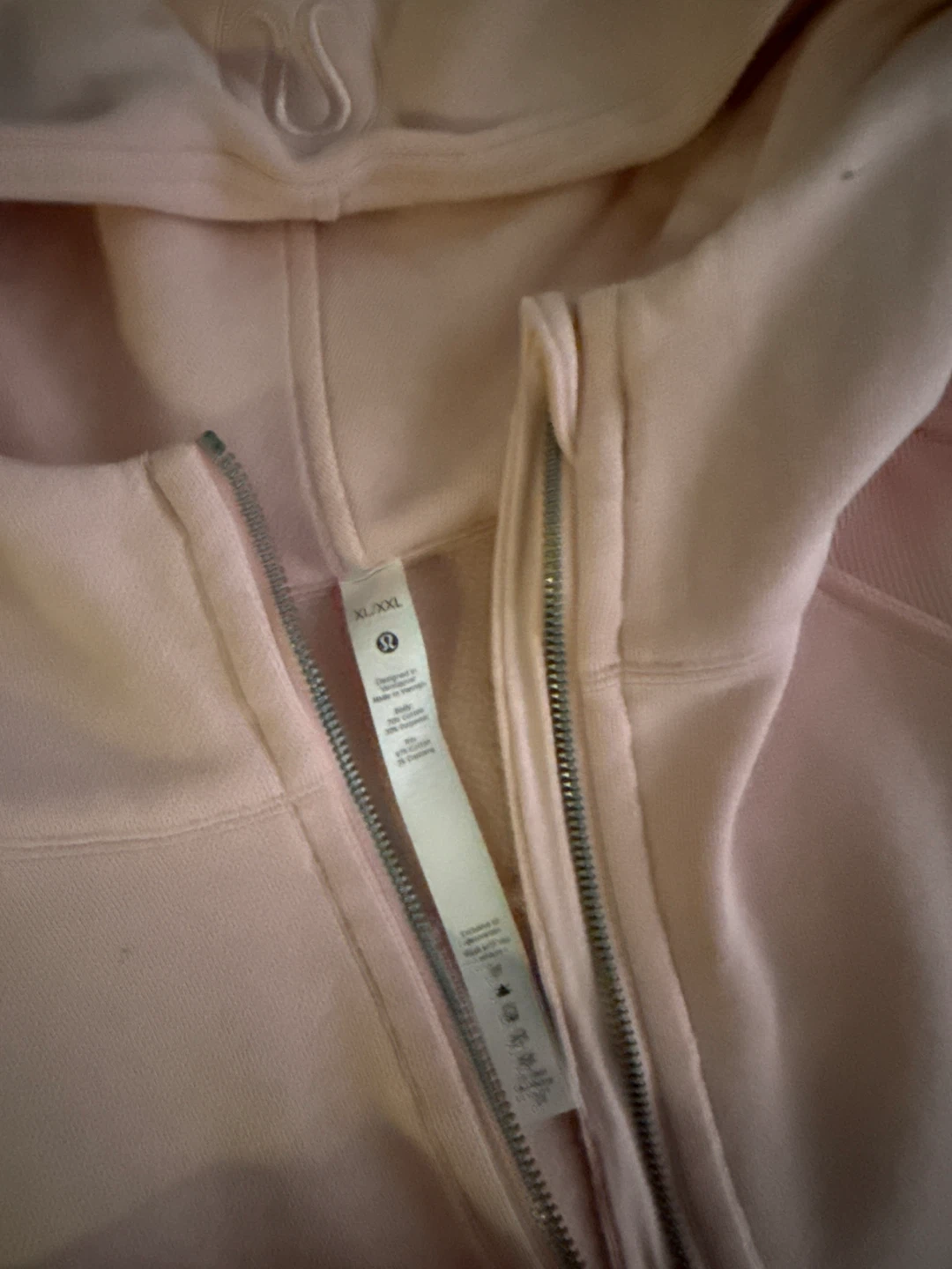 Lululemon Scuba Oversized Half-Zip Hoodie - Pink Mist - XL/XXL - photo 2