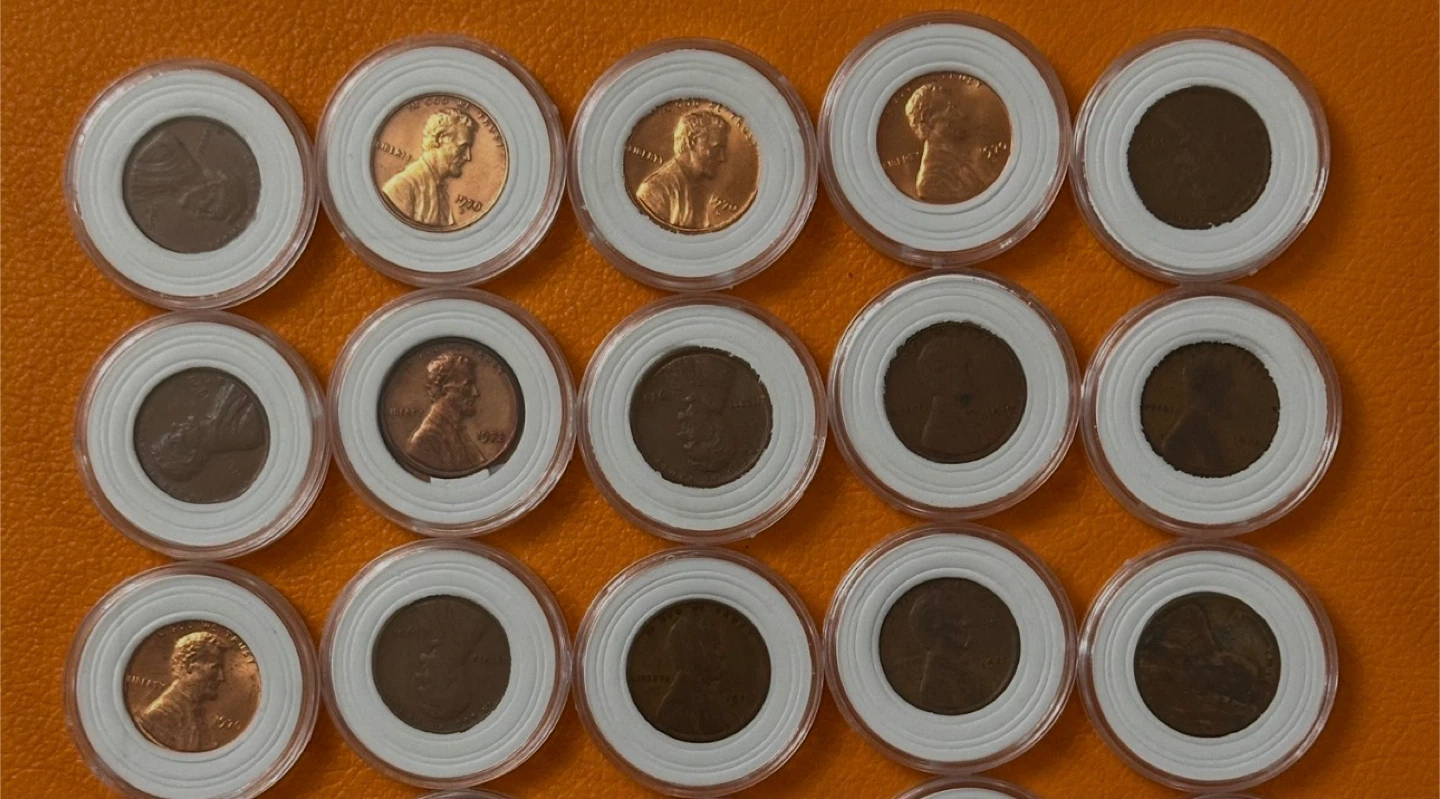 Collection of USA Lincoln Wheat Pennies and VDB Pennies - photo 2