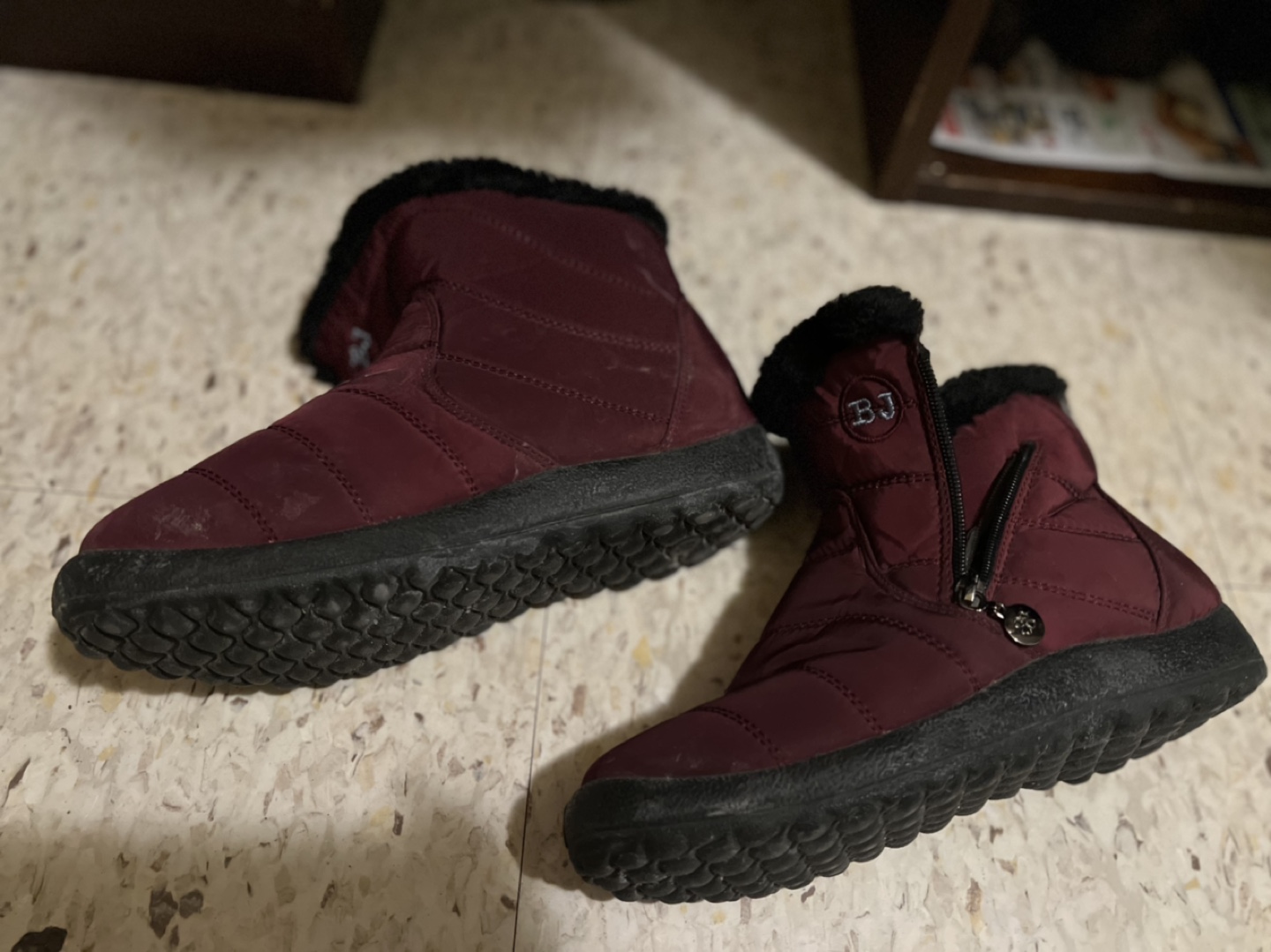 BJ Brand Burgundy Winter Boots - Women's - photo 2