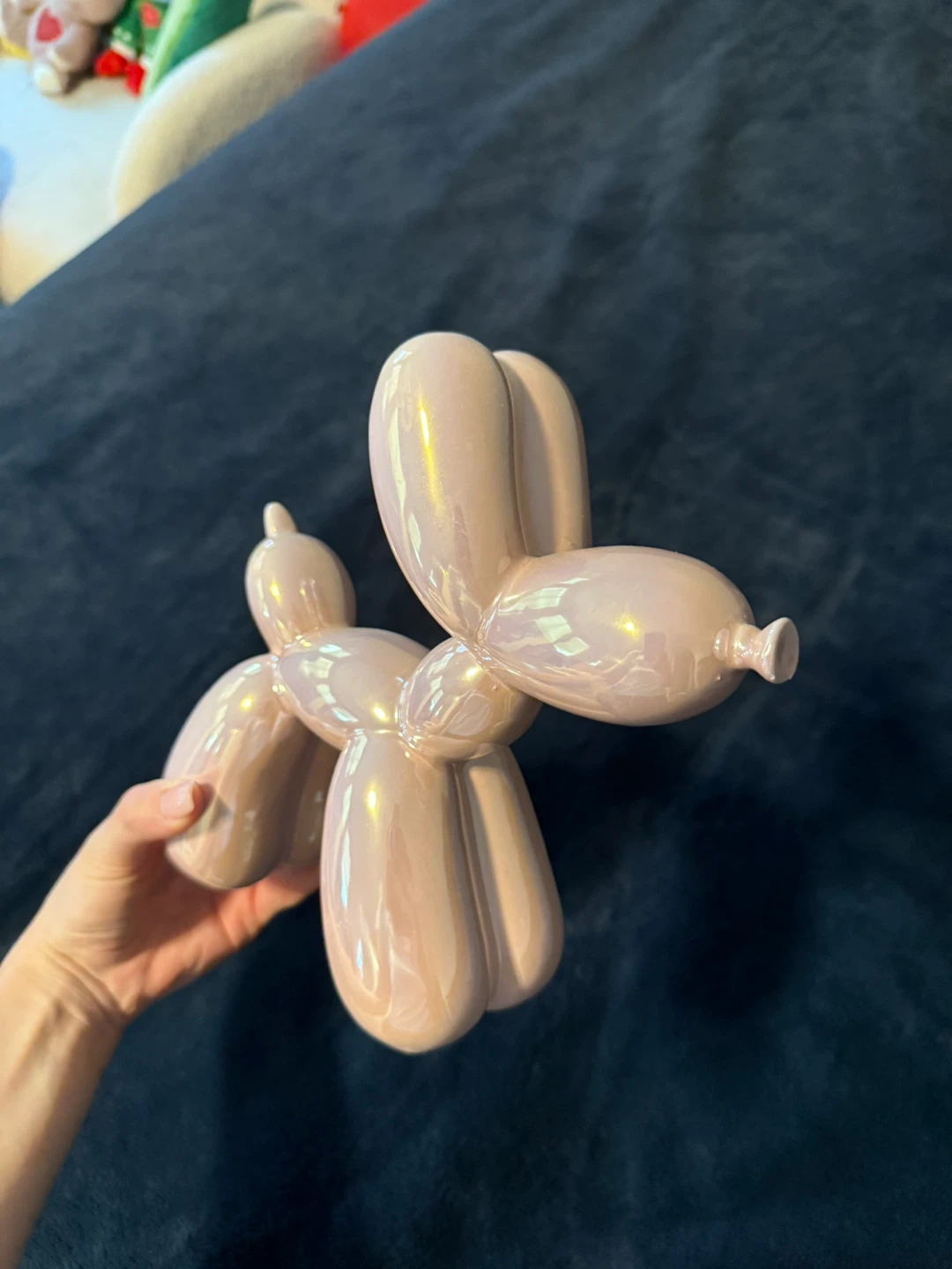 Iridescent Balloon Dog Figurine - photo 2