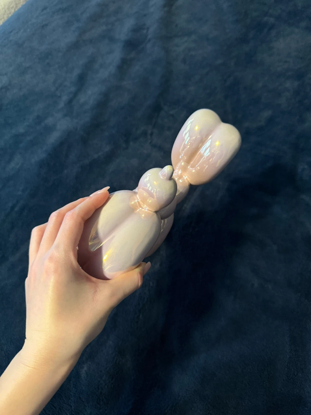 Iridescent Balloon Dog Figurine - photo 4