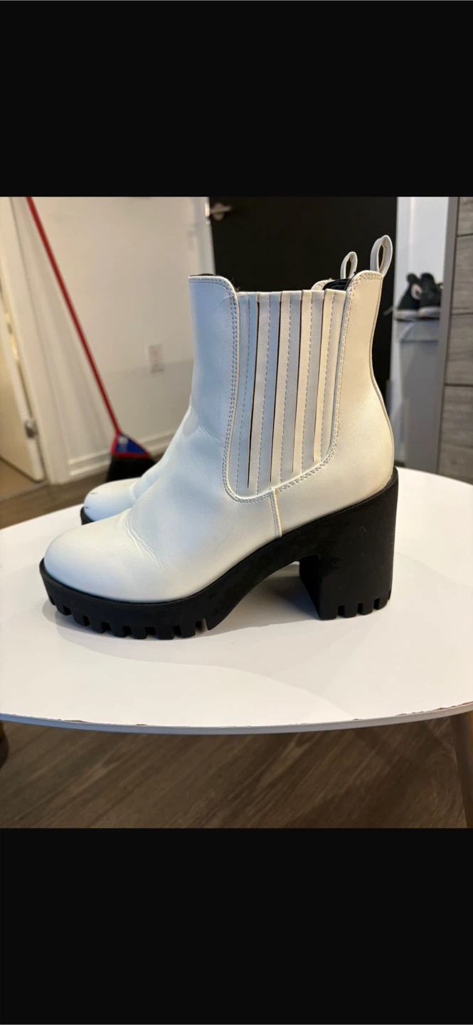 White Madden Girl Boots US 9 - photo 3