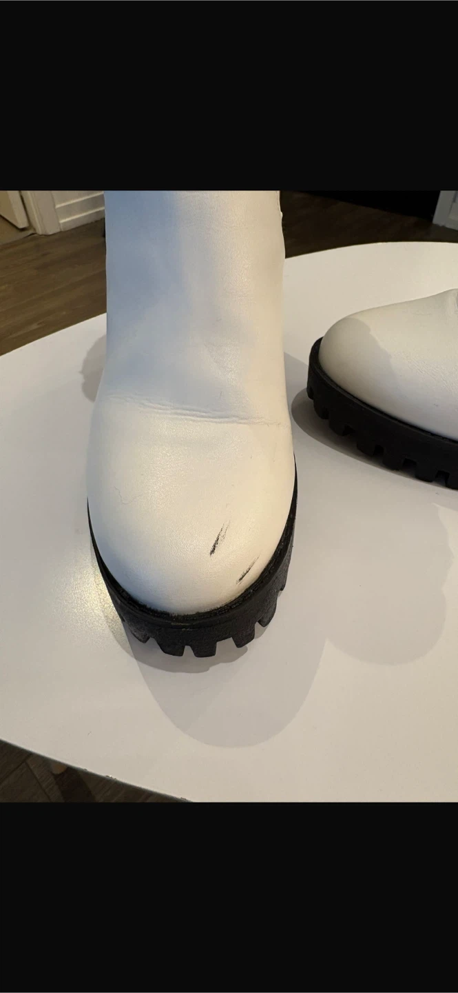 White Madden Girl Boots US 9 - photo 2