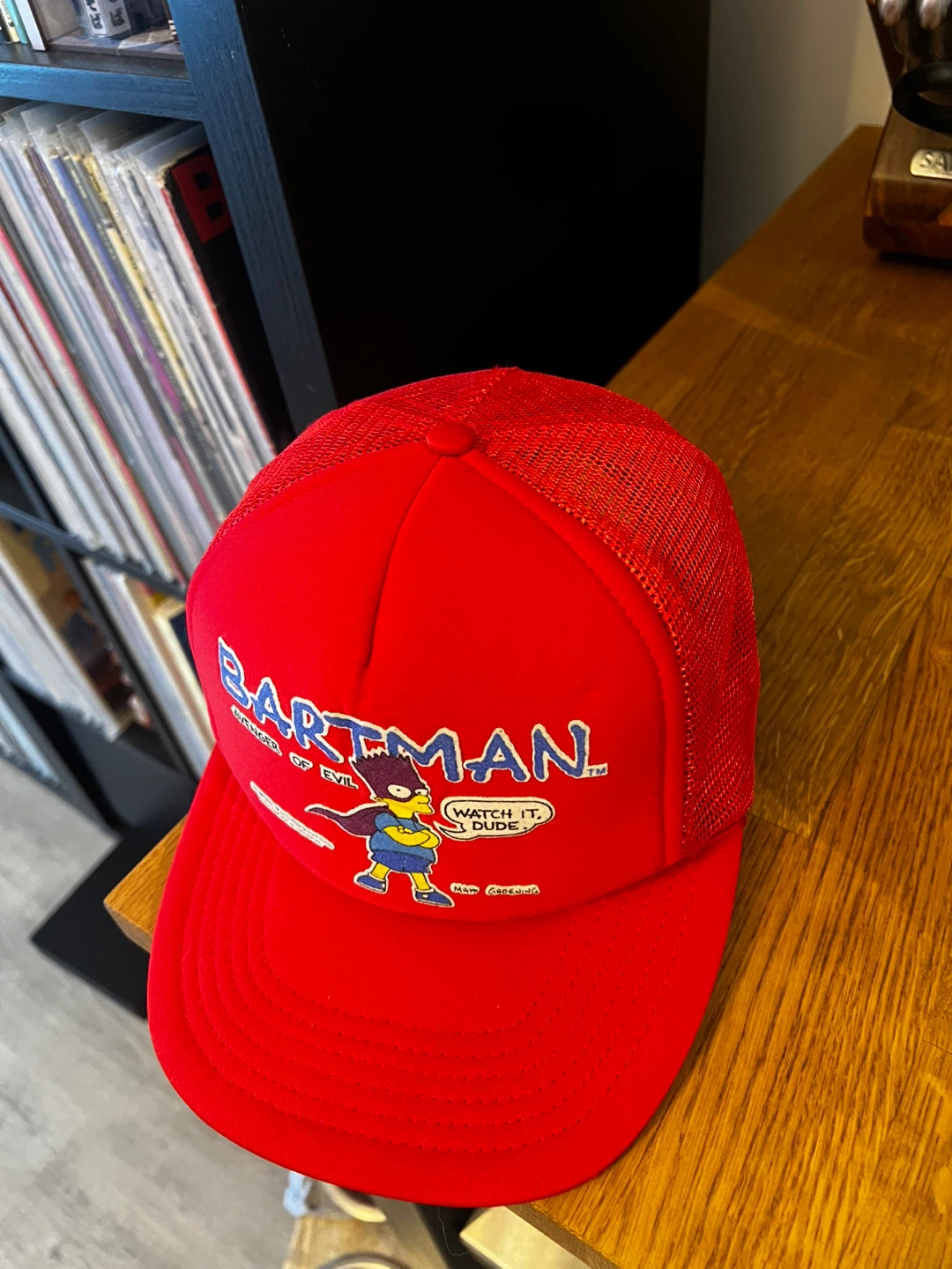 Simpsons Bartman Trucker Hat - photo 2