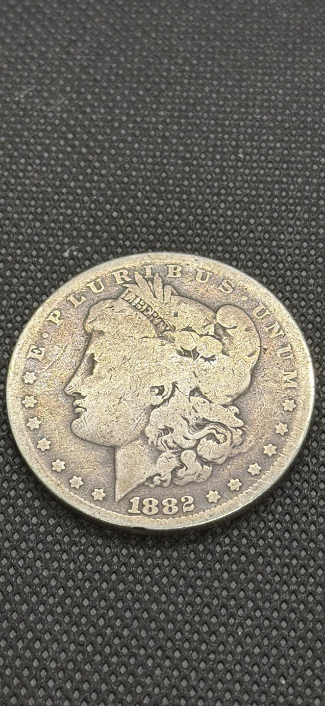 1882 Morgan Silver Dollar