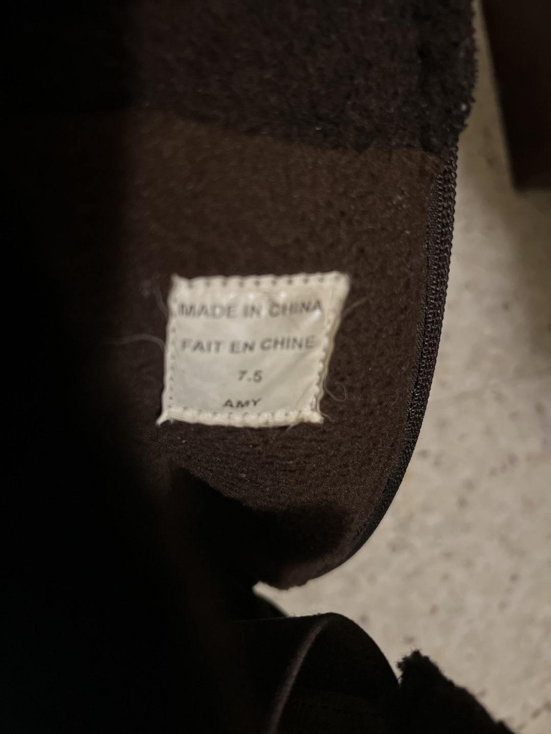 Brown Suede Boots with nice Trim-Size 7.5 - photo 4