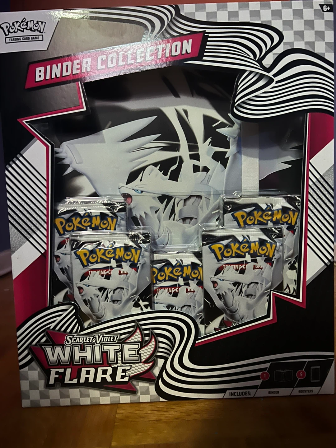 Pokemon Scarlet & Violet White Flare Binder Collection