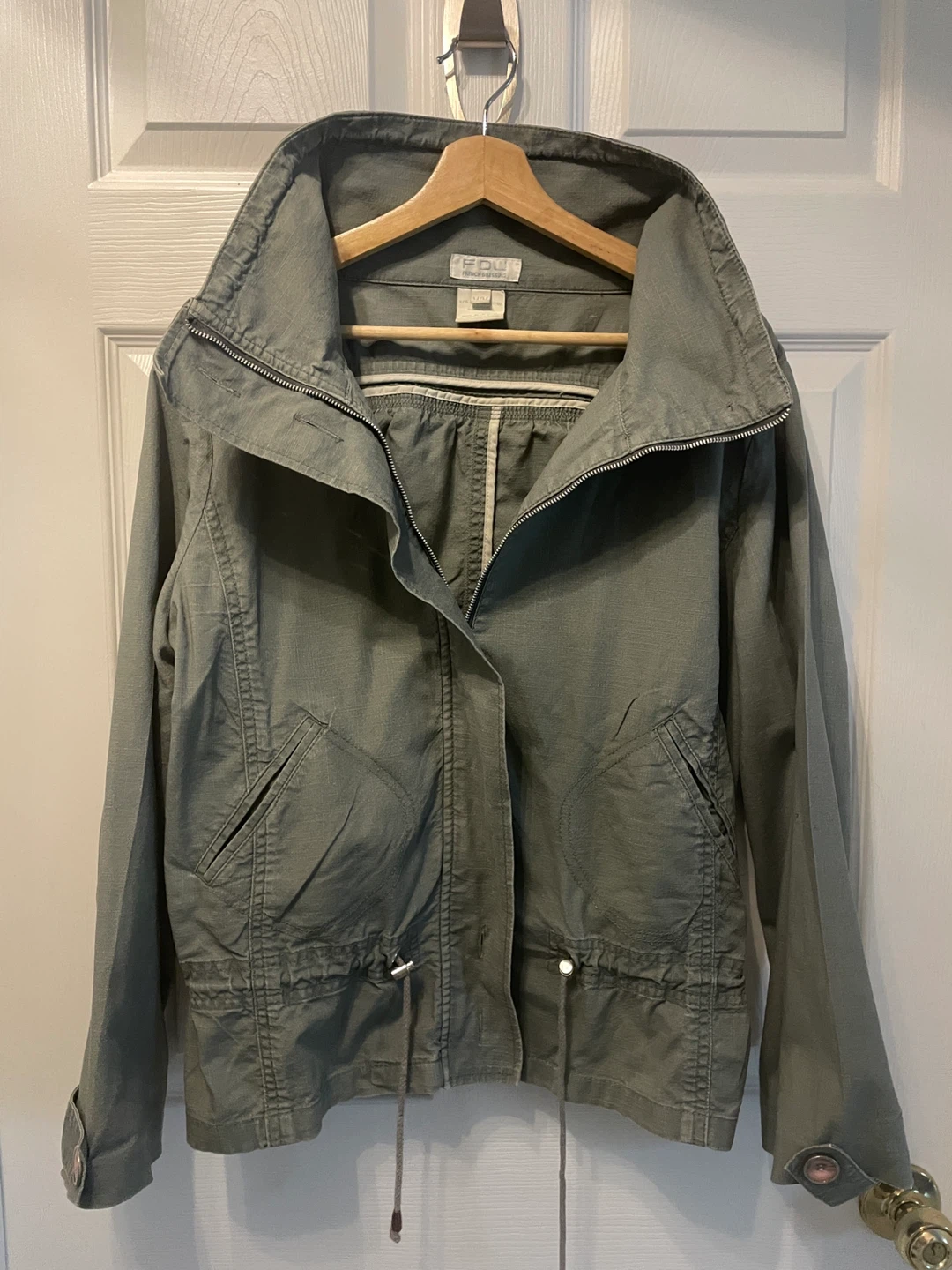 FDJ Brand - Draped Front Jacket - Medium Cotton - photo 5
