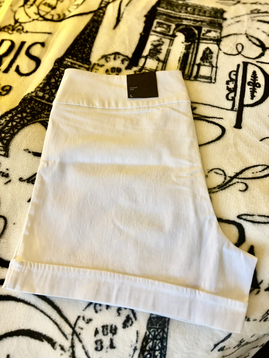 Women's White Shorts