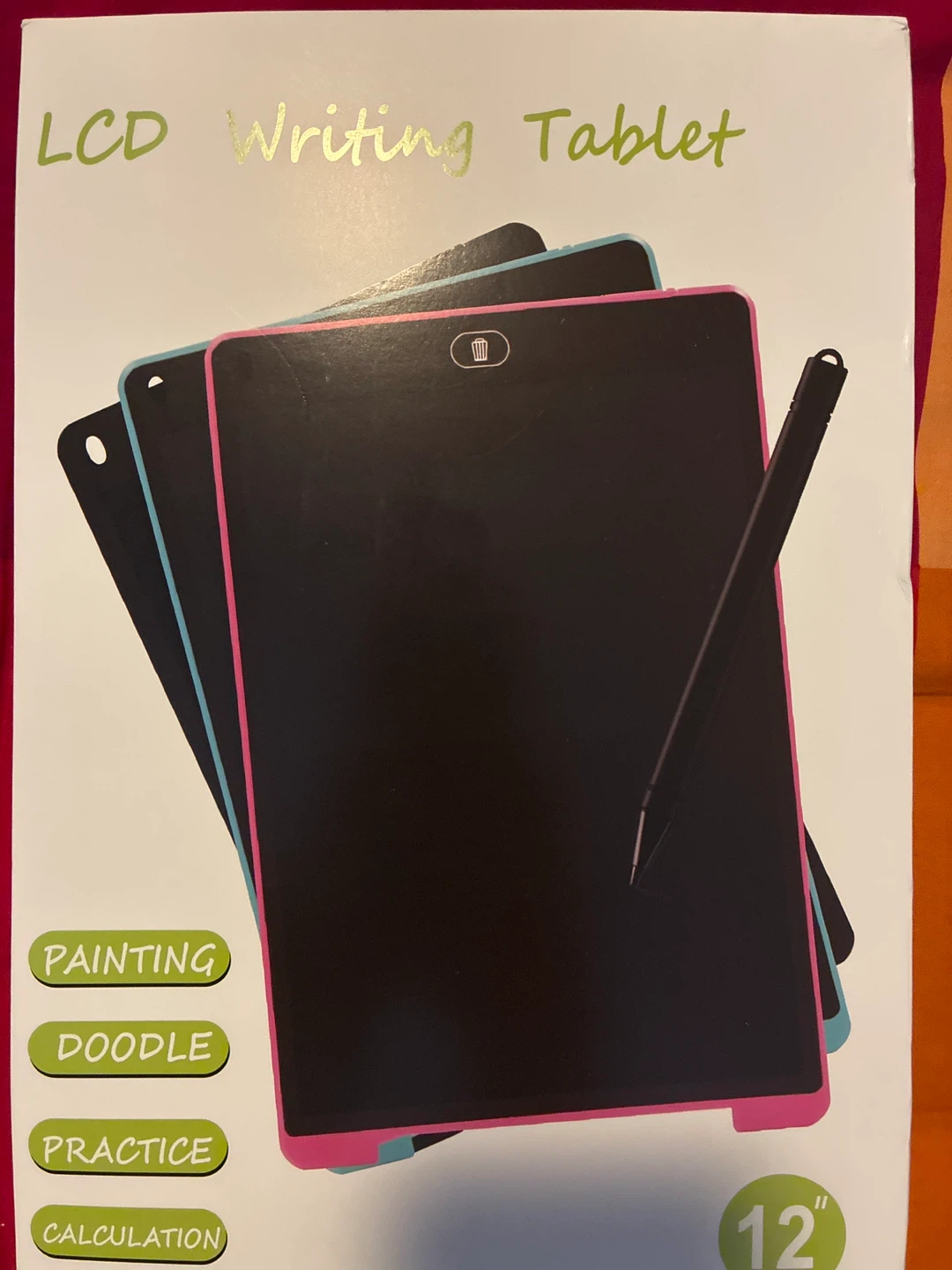 12" LCD Writing Tablet in color blue - photo 2