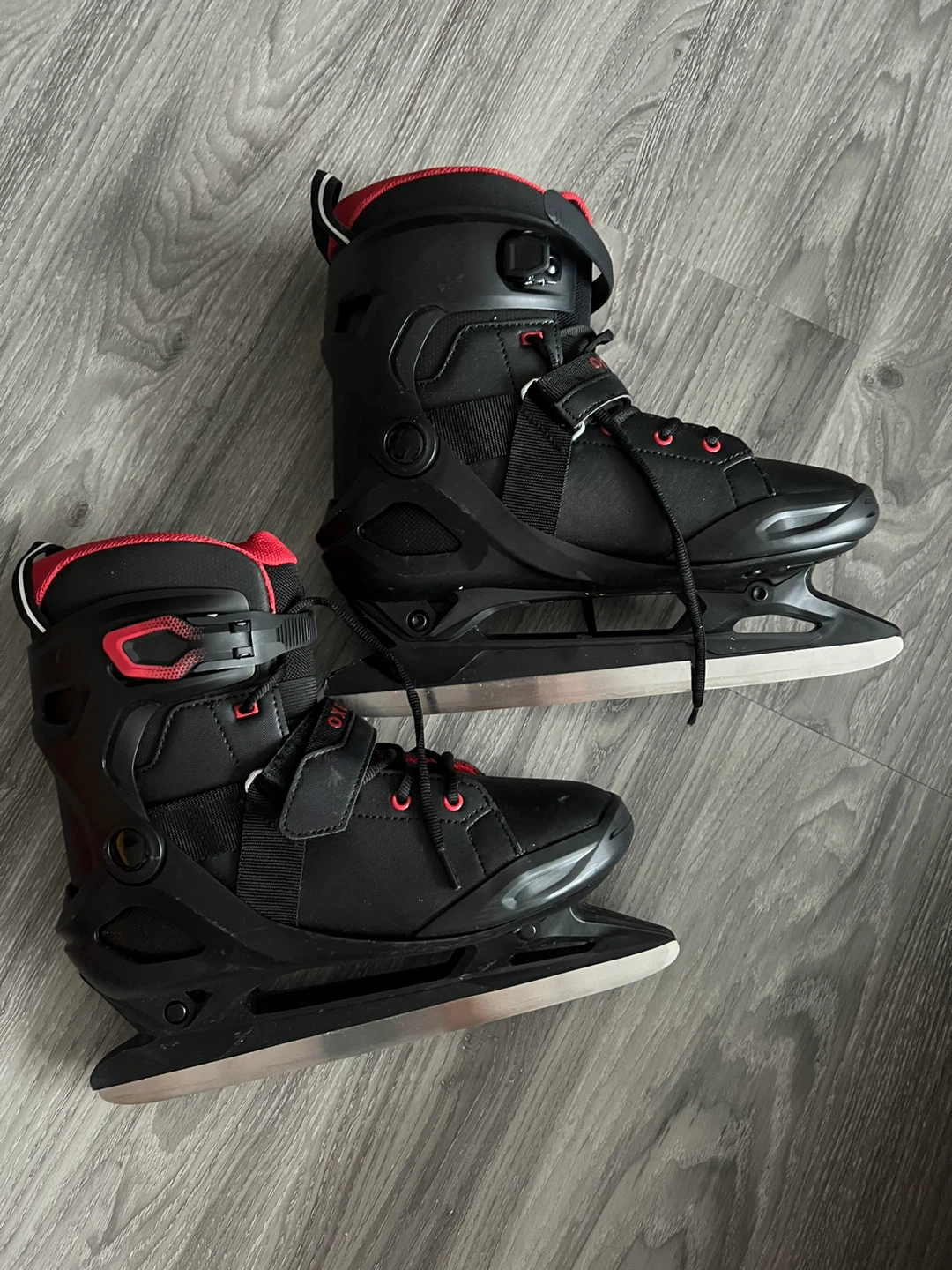 Black Ice Skates - Size 43
