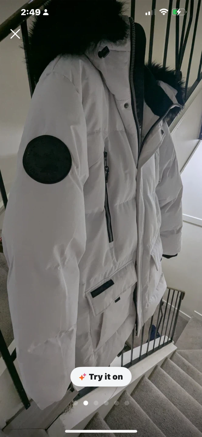 Canada Weathergear White Puffer Parka/brand new Jacket - photo 3