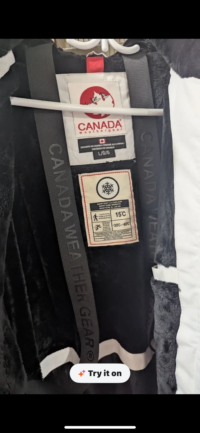 Canada Weathergear White Puffer Parka/brand new Jacket - photo 4