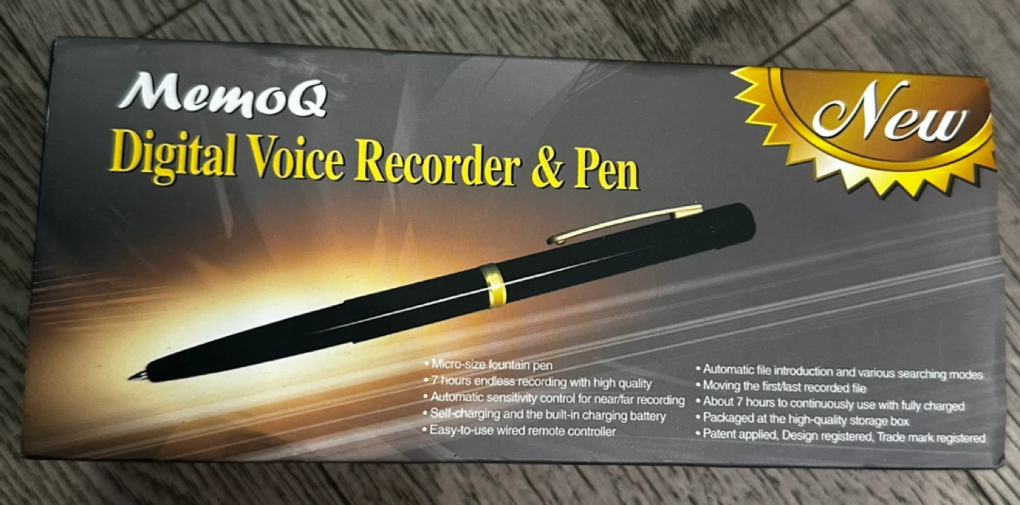 MemoQ MQ-1 Digital Voice Recorder & Pen
