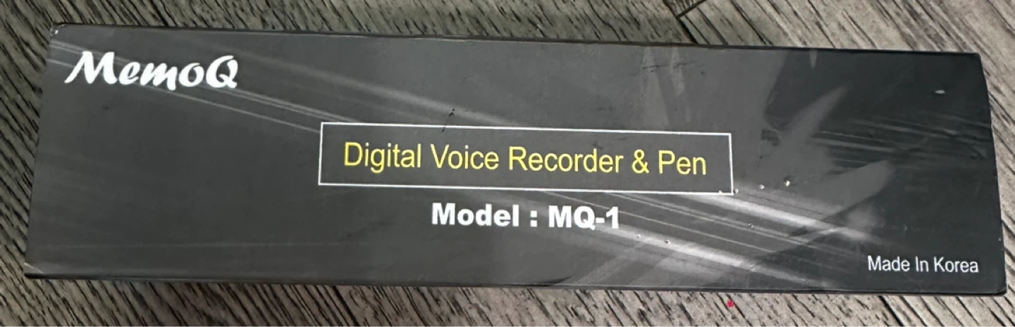 MemoQ MQ-1 Digital Voice Recorder & Pen - photo 2