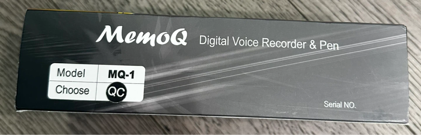 MemoQ MQ-1 Digital Voice Recorder & Pen - photo 4