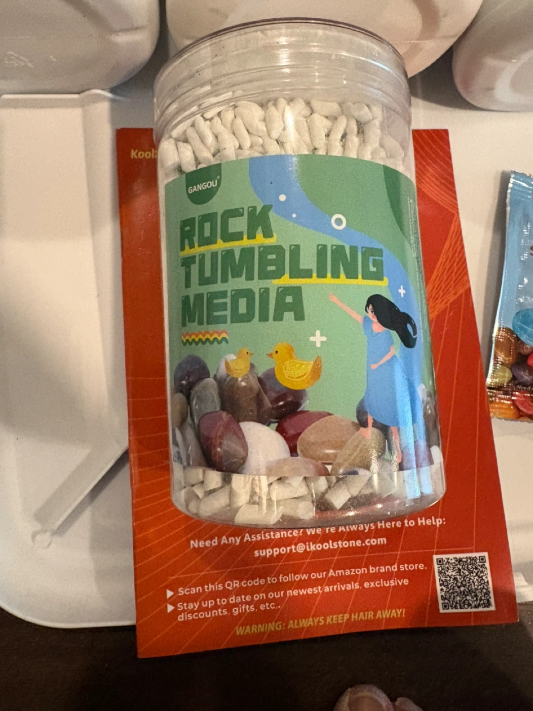 KoolStone Rock Tumbler Kit with Tumbling Media - photo 4