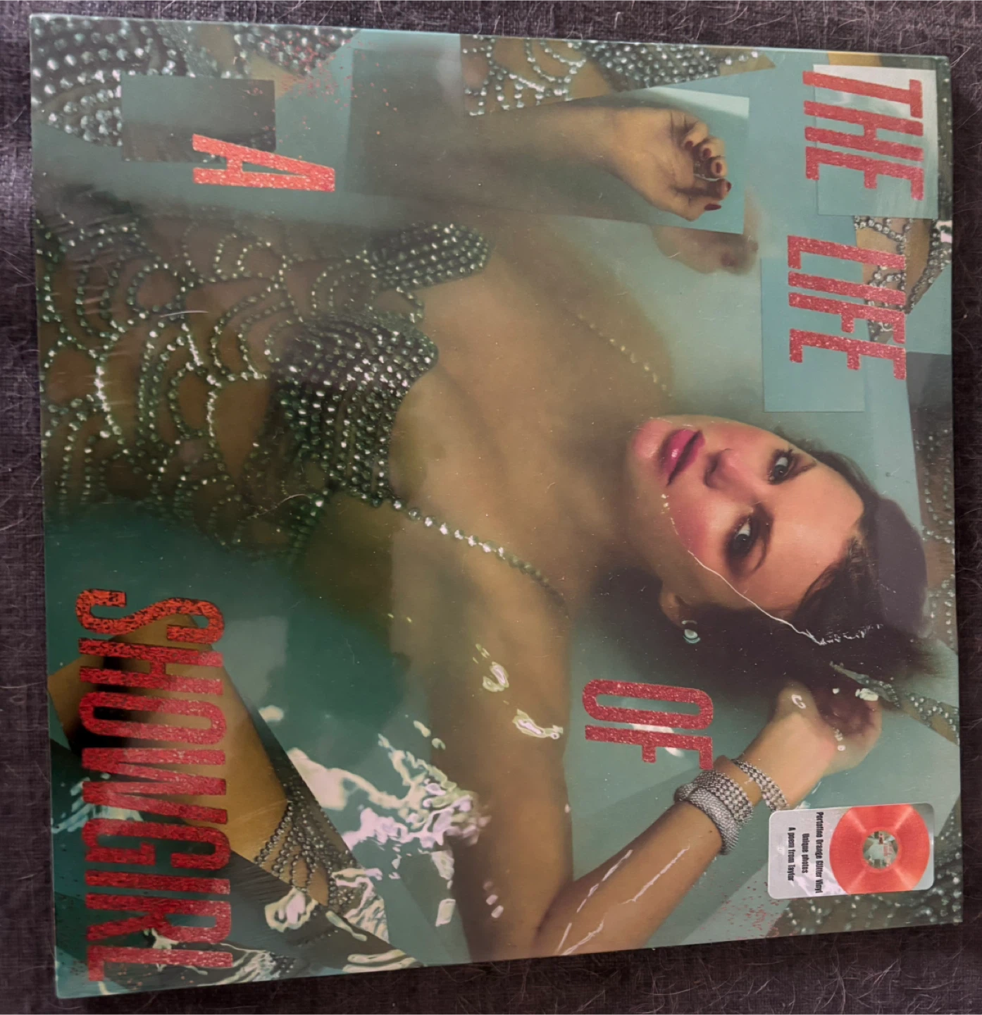The Life of a Showgirl Vinyl Record