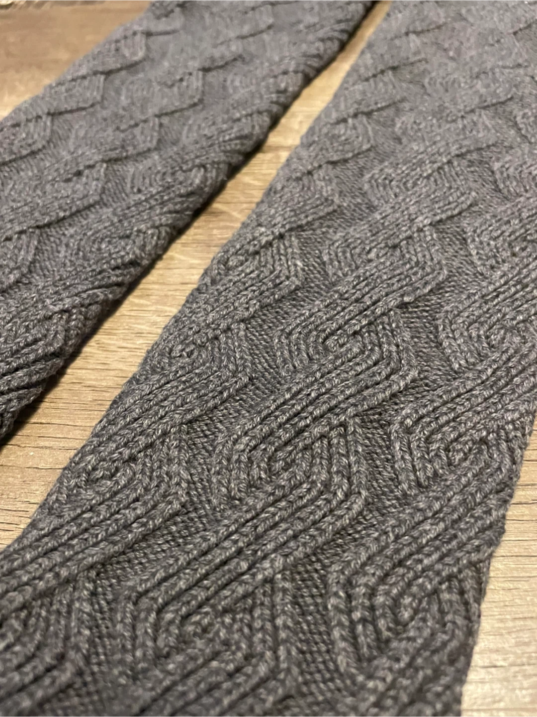 Ivivva Grey Knit Leg Warmers (25 in) - photo 4