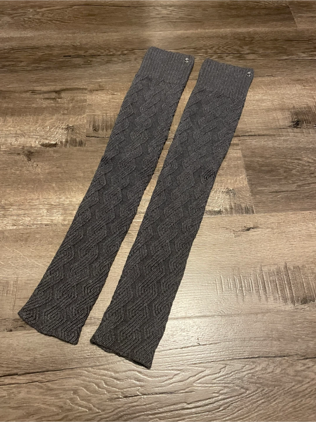 Ivivva Grey Knit Leg Warmers (25 in) - photo 2
