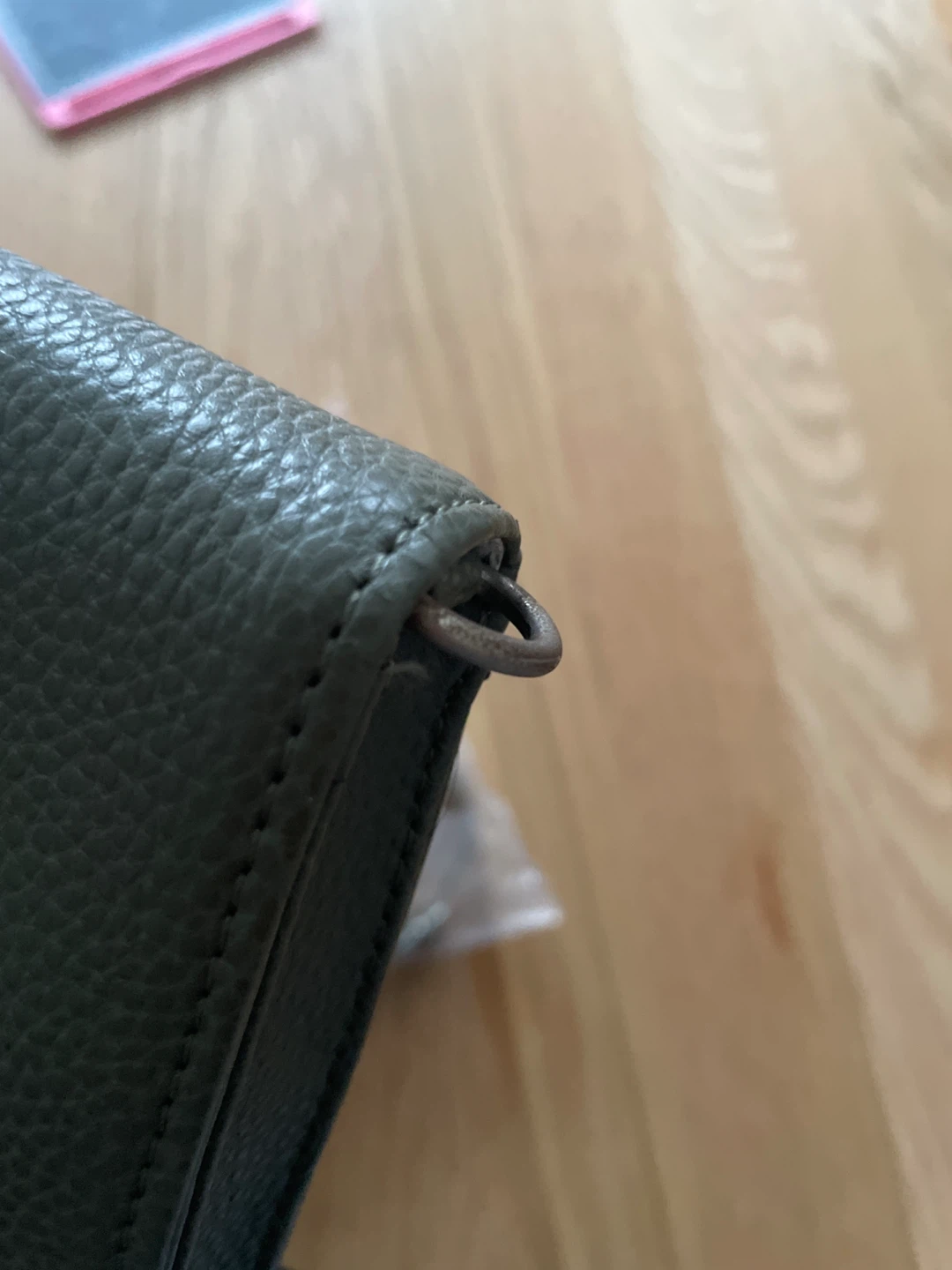 Small crossbody bag with 'A' monogram - photo 5