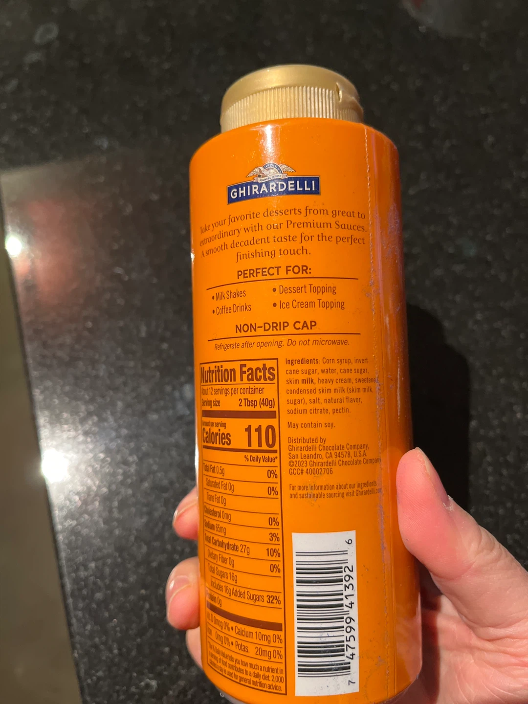 Ghirardelli Caramel Premium Sauce 16oz - photo 3