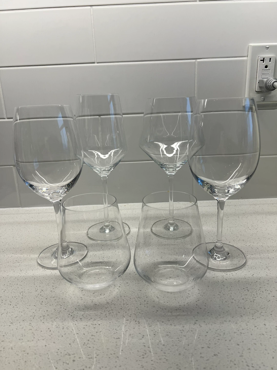 MOVING SALE! Set of 6 Wine Glasses