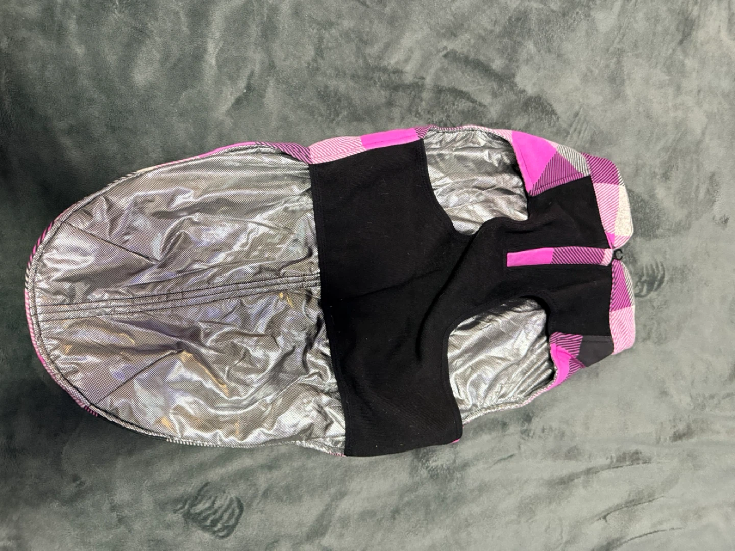 Canada Pooch Dog Winter Jacket - Pink Plaid - photo 2