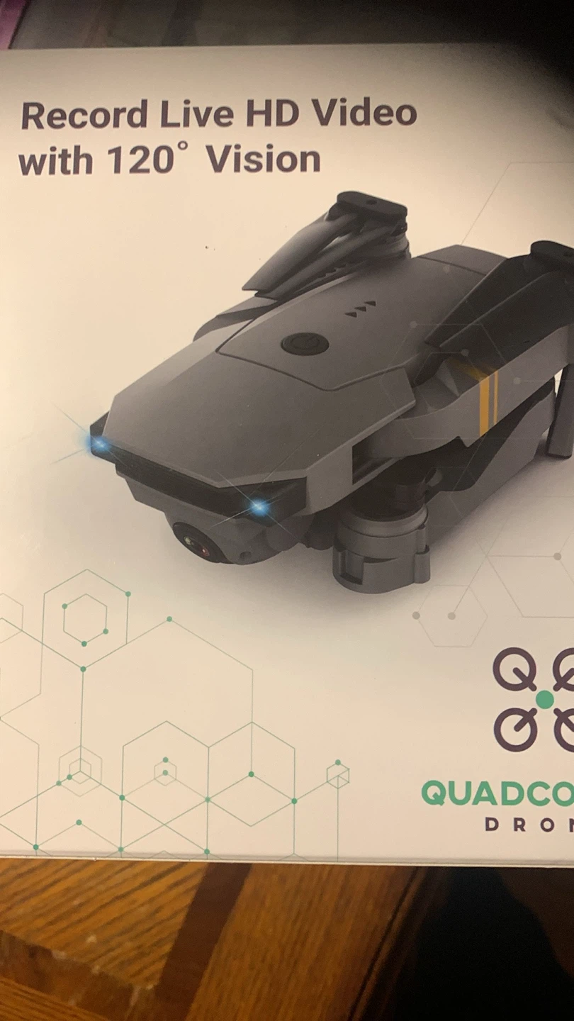 Quadcopter Drone with HD Camera and 120° Vision