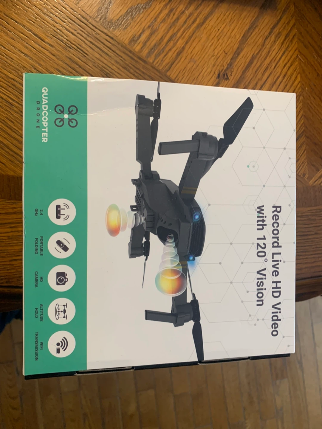 Quadcopter Drone with HD Camera and 120° Vision - photo 5
