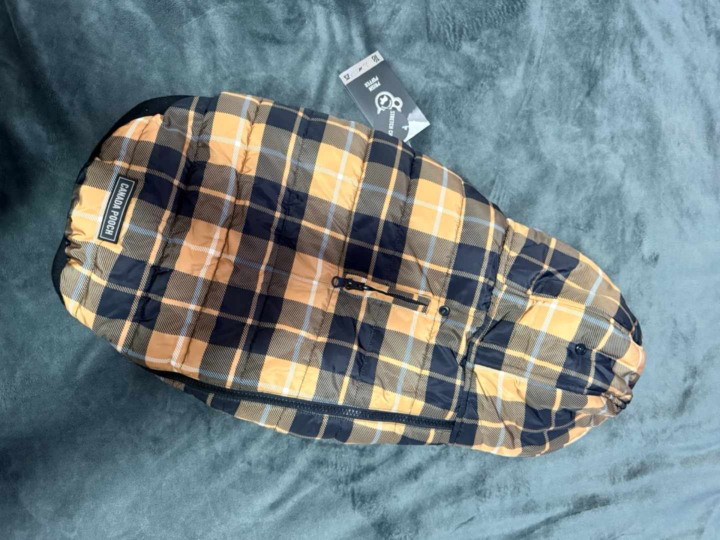 Canada Pooch Plaid Dog Jacket