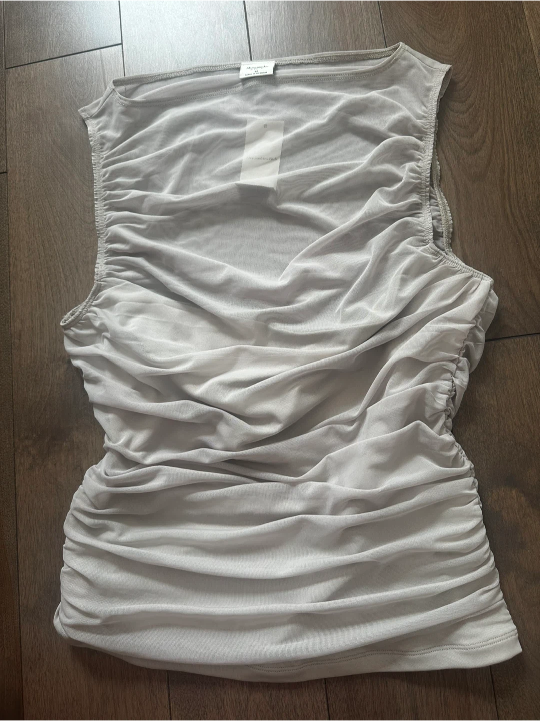 New Abercrombie & Fitch Ruched Top Size M - photo 2