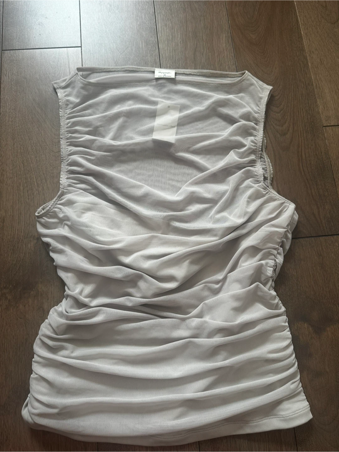 New Abercrombie & Fitch Ruched Top Size M