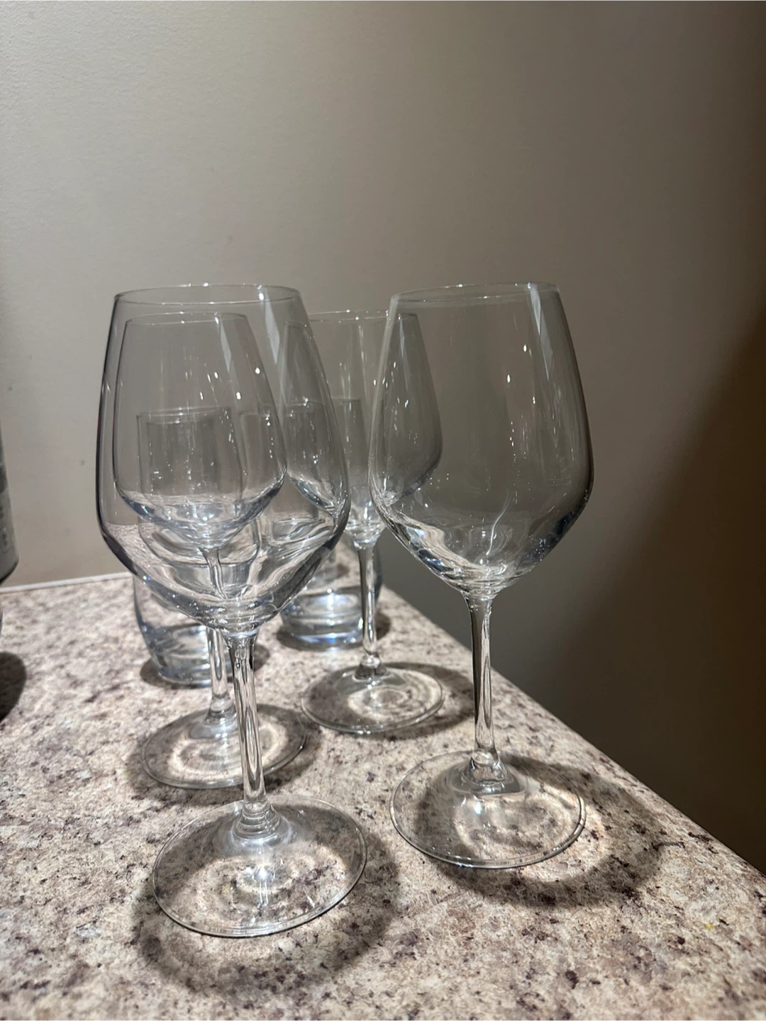 Set of 6 Glass Wine Glasses and Tumblers - photo 3