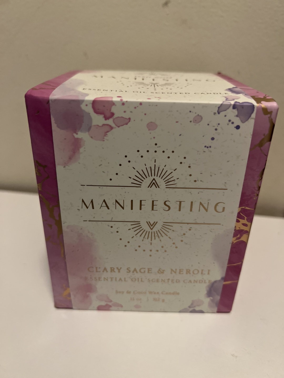 Brand New-Manifesting Clary Sage & Neroli Essential Oil Candle - photo 2
